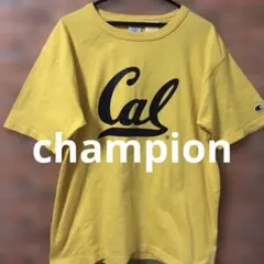 チャンピオンT1011 イエロー 　　　　　　　　カリフォルニア　USA製　 L