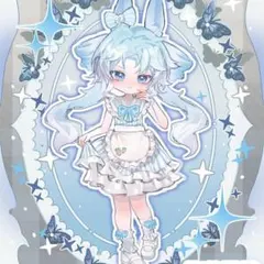 9*8様 オリジナル手描きイラスト「きらめき猫耳アイドル 第3弾