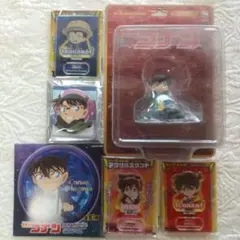 名探偵コナン トロピカルランド フィギュア 江戸川コナン メディコム 缶バッジ