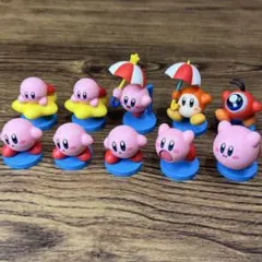 星のカービィ　チョコエッグ　食玩　ミニフィギュア　10個