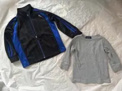 markeys グレーリブシャツ ジャージ 2点セット