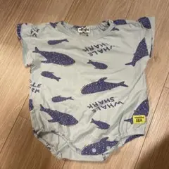 ミモランド　ジンベイザメ柄ロンパース 70〜80
