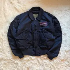 未使用級✨ schott 90s CWU-R フライトジャケット ネイビー L - メルカリ