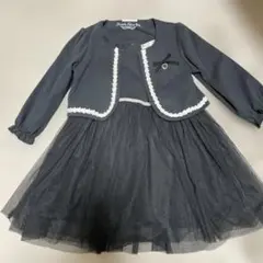 フォーマルドレス　黒120 ヒロミチナカノ