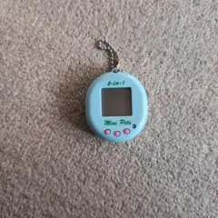 電子ゲーム水色 たまごっち