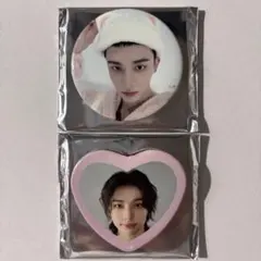 Straykids ヒョンジン 展示会 ランダム 缶バッチ 2種