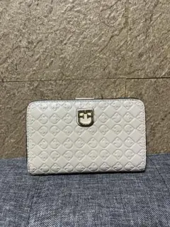 HURULA 二つ折り財布 ベージュ