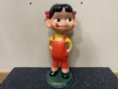 【超レア・未使用・完動品】ペコちゃん 首振り人形 ペコちゃんの首振り人形(等身大)