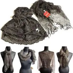 未使用 itariyard×Lancelot 2枚 ストールショール フォーマル