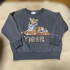 MIRACLE-KUN 虎プリント トレーナー 130