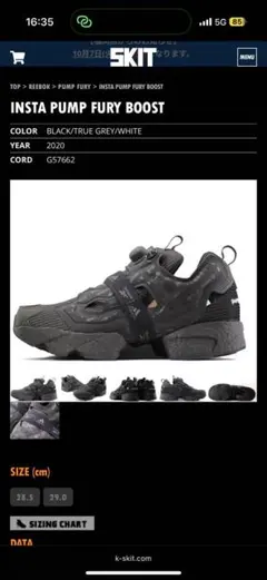 INSTA PUMP FURY BOOST G57662 US11