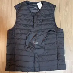 UNIQLO PUFFTECH ダウンベスト M ダークグレー　新品　未使用品