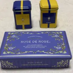 モロゾフ ROSE DE ROSE 空き缶　ル・コルドン・ブルー　空き缶