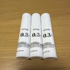 【3本セット】アヌア レチノール Anua 0.3+ 新品未使用 Anua