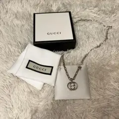 ☆極美品 試着程度☆グッチ インターロッキングG ネックレス 09120y143