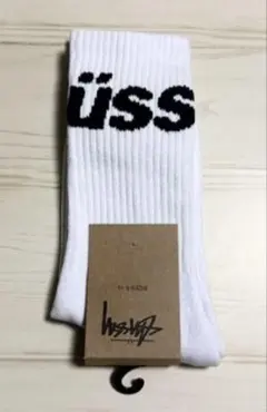 stussy ステューシー ソックス 靴下 メンズ ホワイト 白
