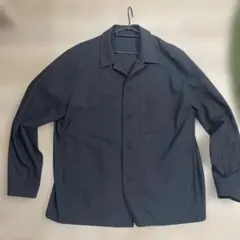 ユニクロ　感動シャツジャケット　グレー　XL
