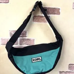 XGIRL ボディバッグ ブラック/ターコイズ