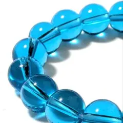 一点物【6-23】❤️12mm【アクアマリン】天然石パワーストーンブレスレット