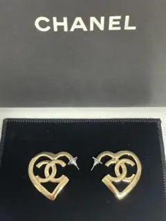 極美品✨ 箱✨ シャネル ピアス ココマーク ストーン GP A24P - メルカリ