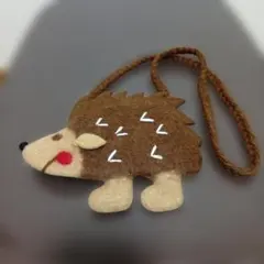 LAGOM ハリネズミ フェルト ポシェットのサムネイル