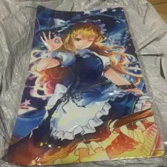 公式 東方project 霧雨魔理沙 ラバーマット プレイマット カードゲーム