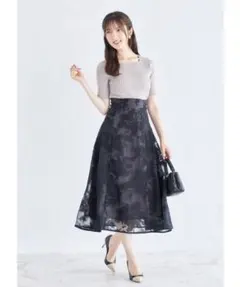 tocco closet_ フレアスカート