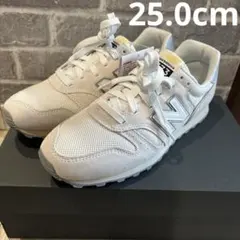 【ニューバランス】25.0 スニーカー 373 オフホワイトWL373XE2 B