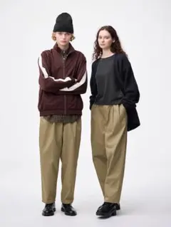 GU ジーユー チノキャロットパンツ(丈標準69.5～73.5cm)のサムネイル