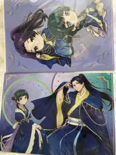 ❄️薬屋のひとりごと ポップアップストア 星空　猫猫　壬氏　A4 クリアファイル