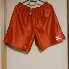 Mizuno レッド ハーフパンツ Lサイズ