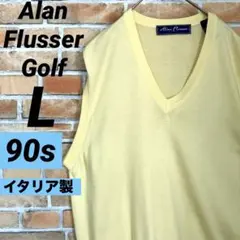 Alan Flusser GOLF イタリア製 ヴィンテージ 90s ベストのサムネイル
