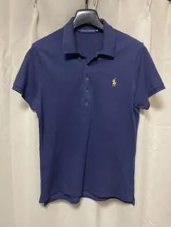 【Ralph Lauren】レディース ポロシャツ 5ｆサイズ(日本11号) 紺