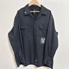 Black Brain Dickies コラボ ワークシャツ