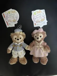 ♡お顔厳選♡ ディズニーシー　ぬいぐるみバッジ　2点