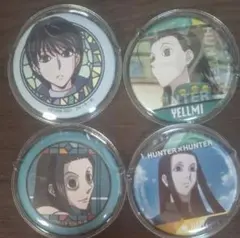 HUNTER×HUNTERイルミ缶バッジ4枚セット