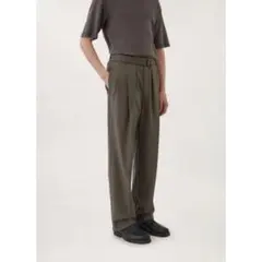 LEMAIRE ルメール　ベルテッドパンツ 44のサムネイル