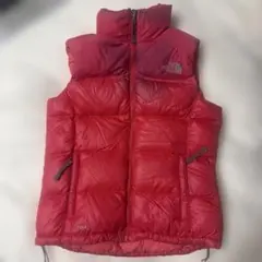 THE NORTH FACE レッド ダウンベスト 85
