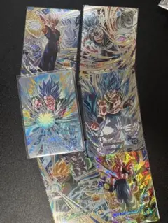 ドラゴンボールカード 超サイヤ人ゴッドスーパーサイヤ人 合体戦士6枚セット