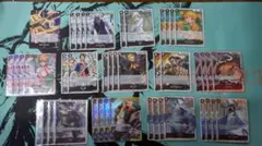 ワンピース カードゲーム 黒 CP0 ルッチ デッキパーツセット