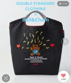 正規品】Ball&Chain/ハートバルーンベア ショッピングバッグ♡L♡新品 