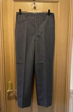 ヴィンテージ50sストライプ スラックス バックポケット付き