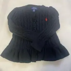 本日限定特価　Polo Ralph Lauren 黒 カーディガン　3歳