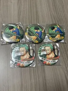 東京ワンピースタワー限定 バースデー缶バッジ ゾロセット