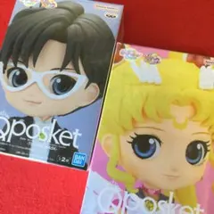 劇場版 セーラームーン Cosmos Qposket フィギュア Aカラー 2体