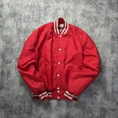 大人気90s 赤スタジャン HOLLOWAY XL〜2XL 古着 USA製