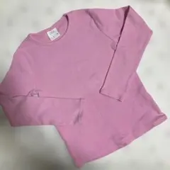 【匿名発送・着画あり】ZARA キッズ　ロンT リブロンT 110 120