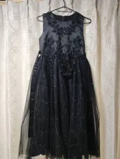 150 フォーマルドレス ブラック 発表会 結婚式 ハロウィン