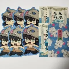 鬼滅の刃 ダイカットステッカー デフォルメ 嘴平伊之助