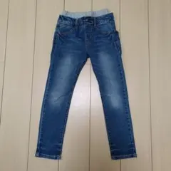 BREEZE デニムパンツ 130cm ストレッチ ウエストゴム